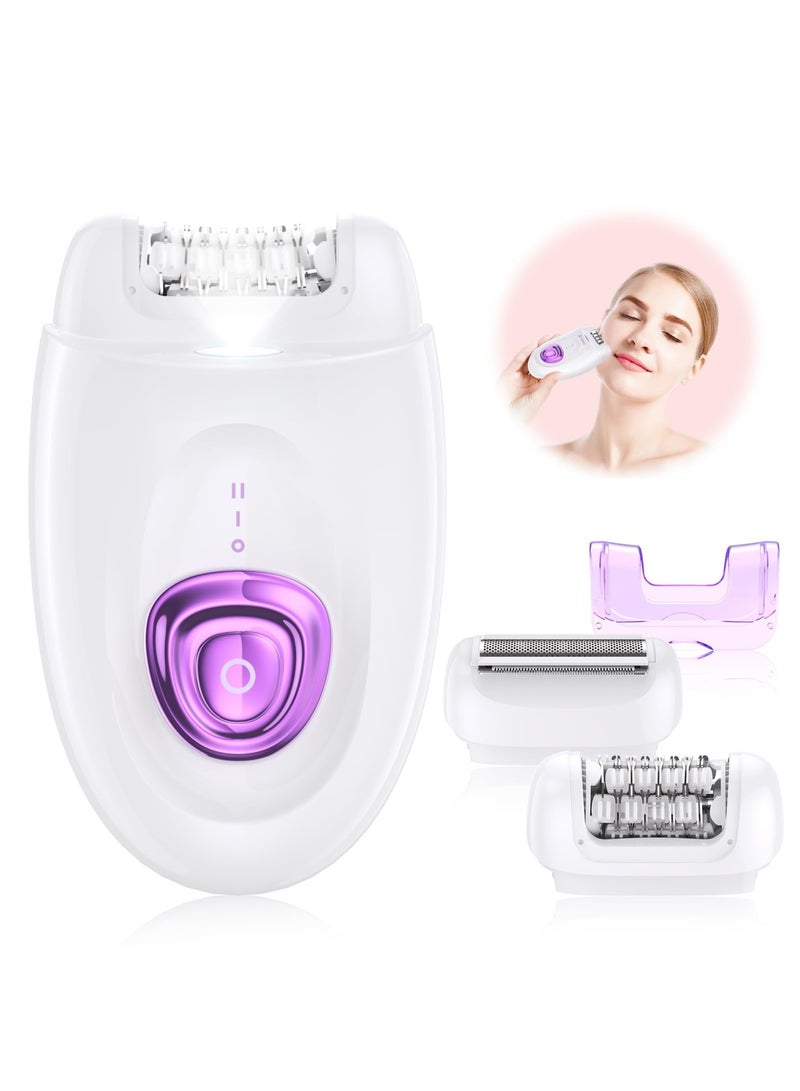 Bolivia's 2 in 1 Epilator & Shaver for Women - Hair Removal Products with Rechargeable Battery, Adjustable Comb - Image 1